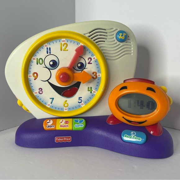 Fisher-Price Other - Fisher Price Fun 2 Learn TEACHING CLOCK - K4074 2006